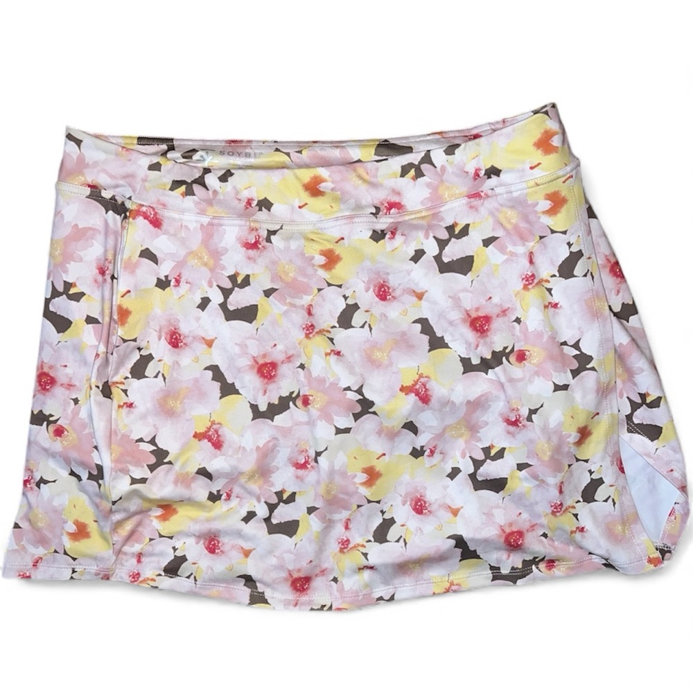 Women’s 2X Floral Skort with Pockets NWOT